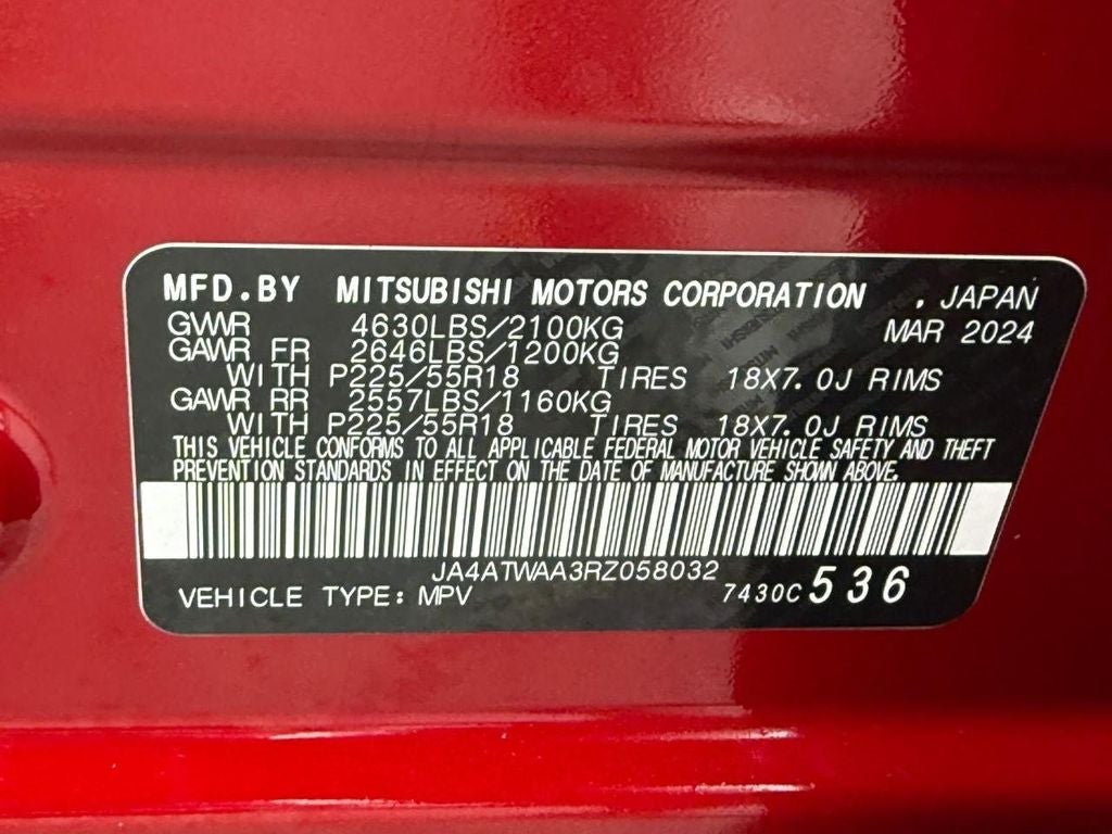 2024 Mitsubishi Eclipse Cross SE