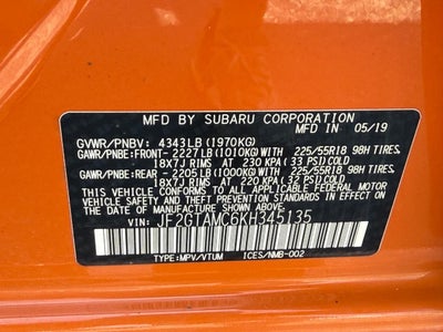 2019 Subaru Crosstrek Limited