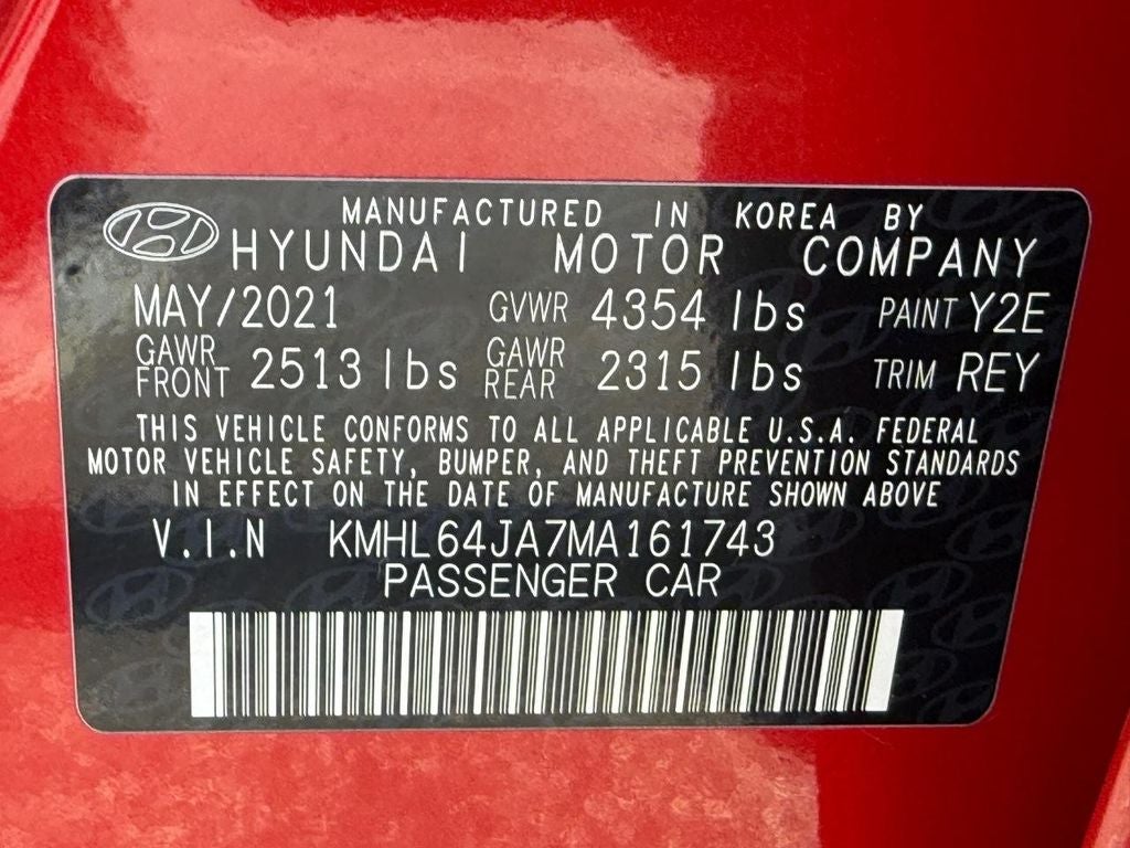 2021 Hyundai Sonata SEL