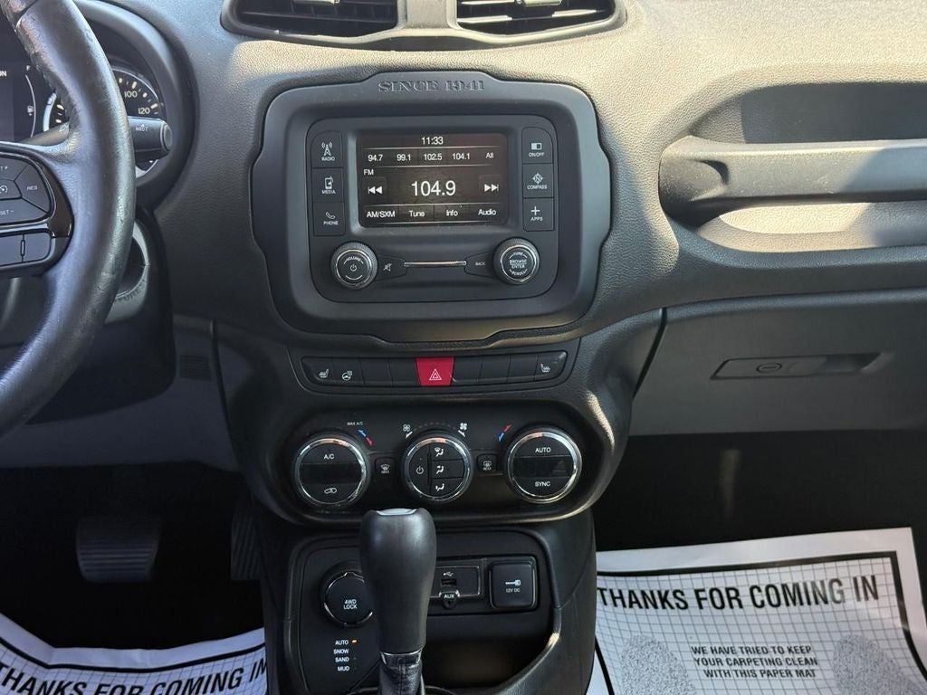 2017 Jeep Renegade Altitude