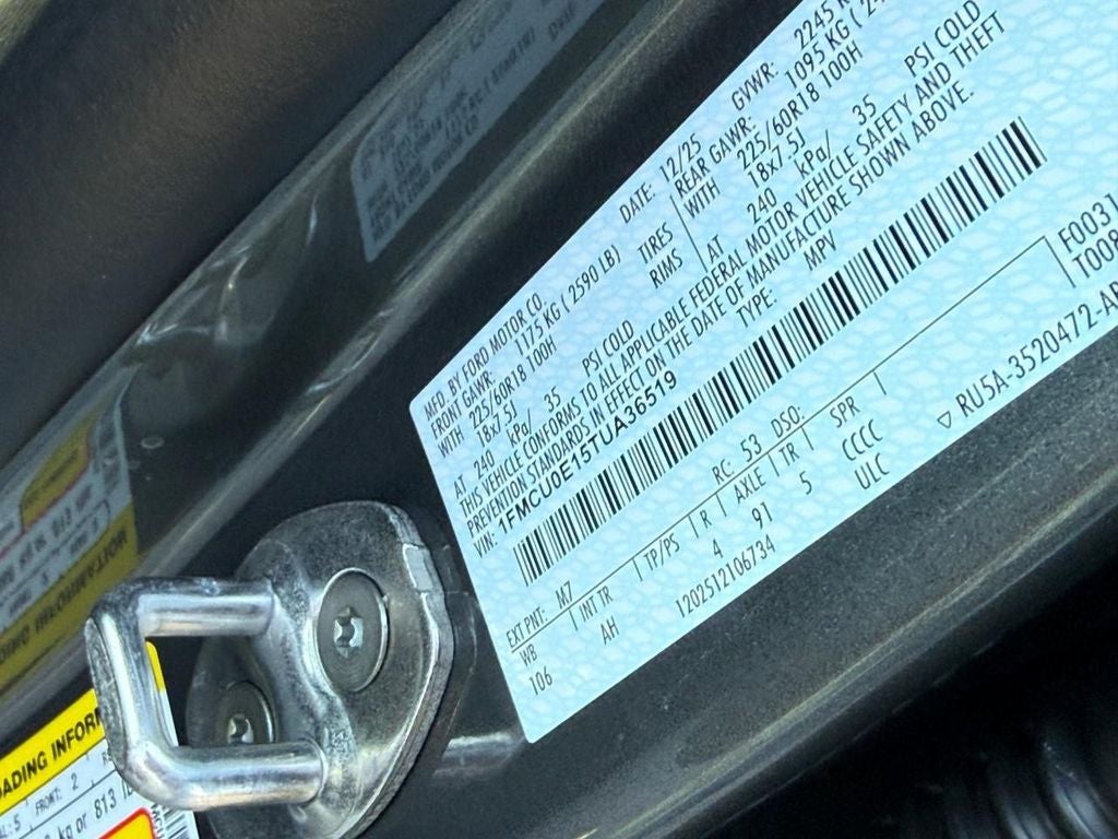 2026 Ford Escape PHEV