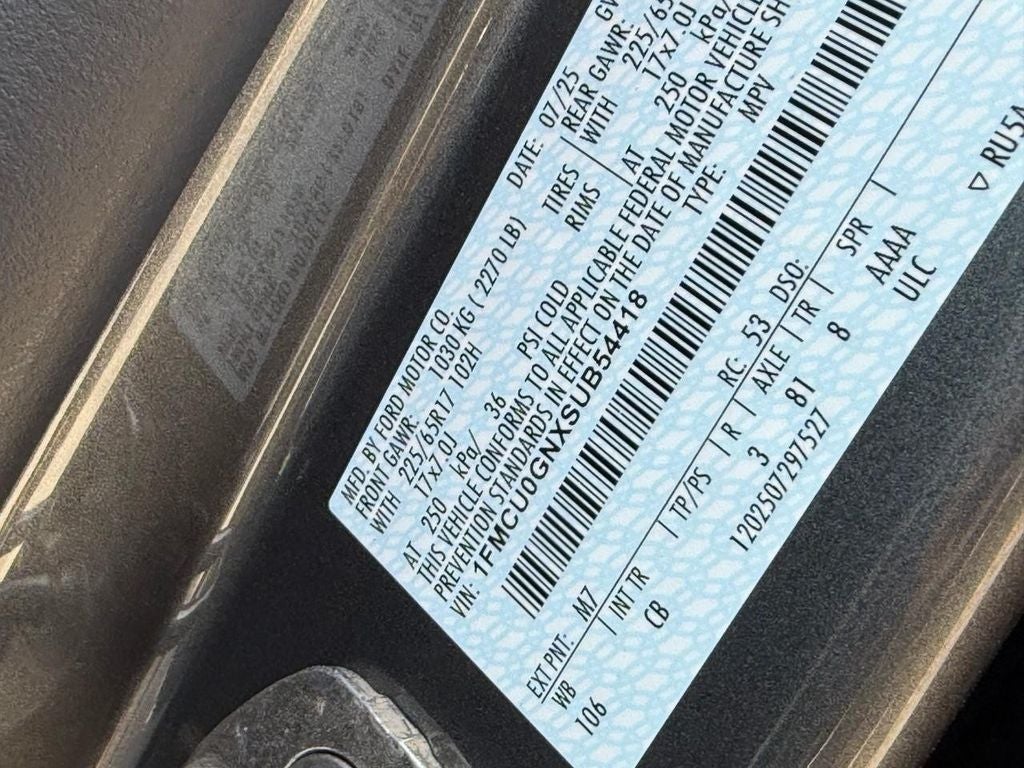 2025 Ford Escape Active