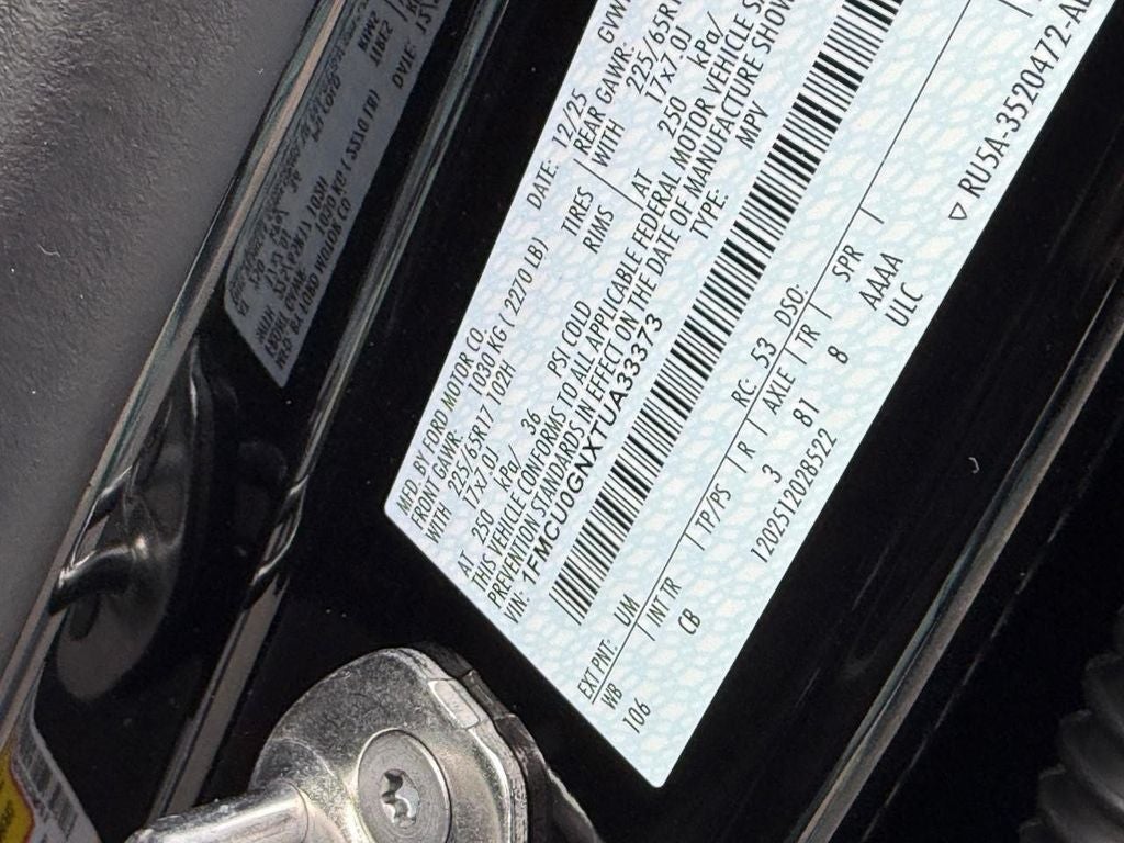 2026 Ford Escape Active