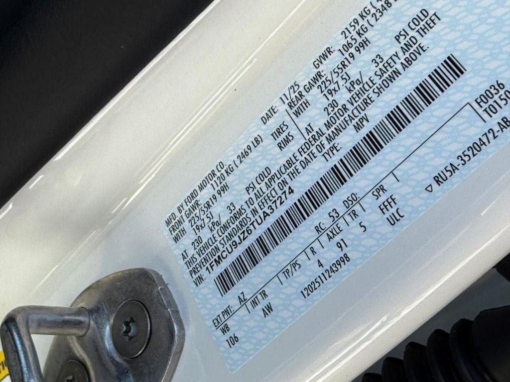 2026 Ford Escape Platinum