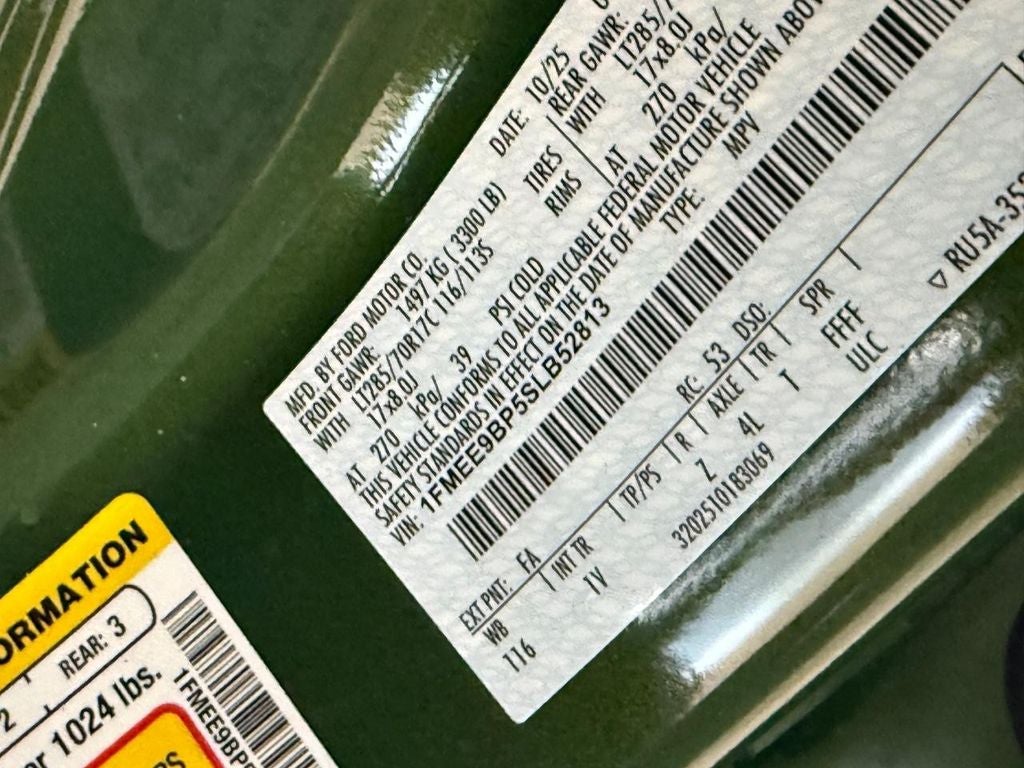 2025 Ford Bronco Badlands