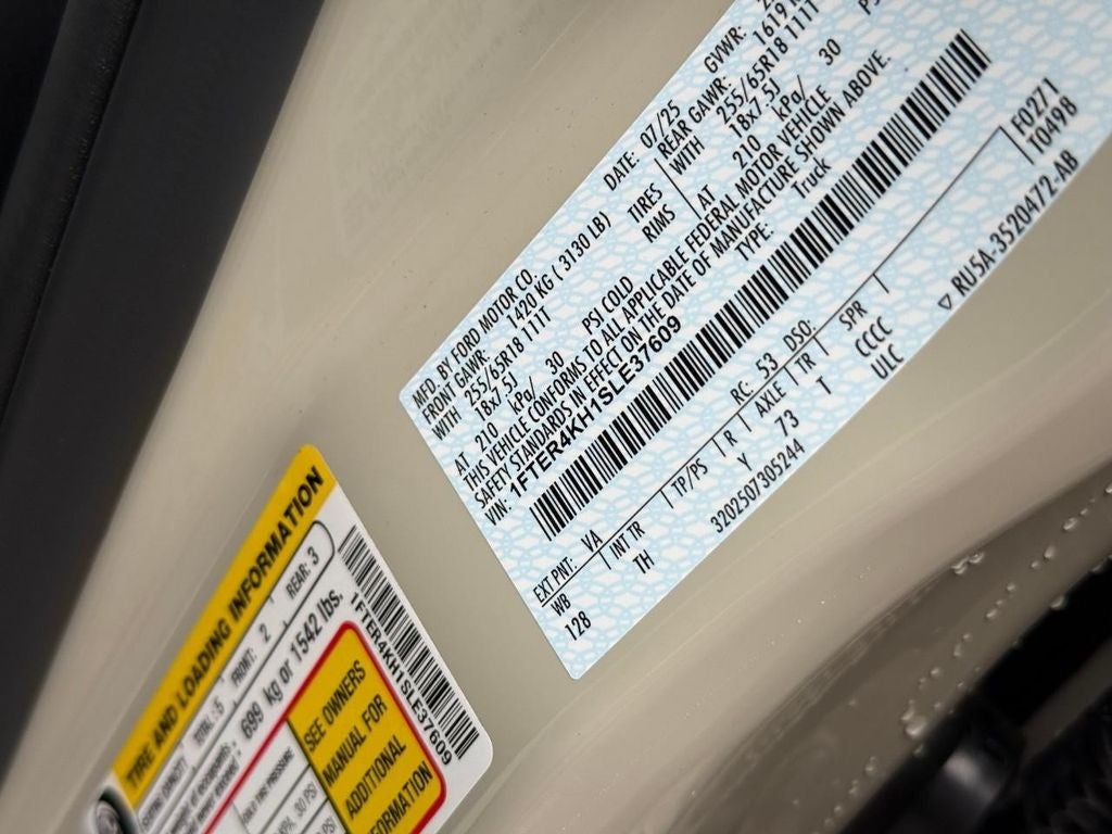 2025 Ford Ranger LARIAT