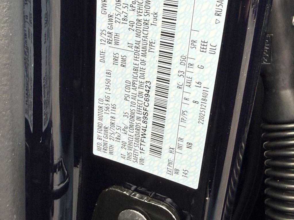 2025 Ford F-150 Tremor