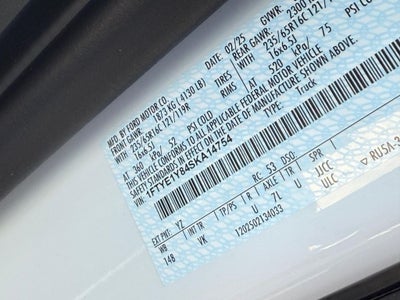 2025 Ford Transit Van Base