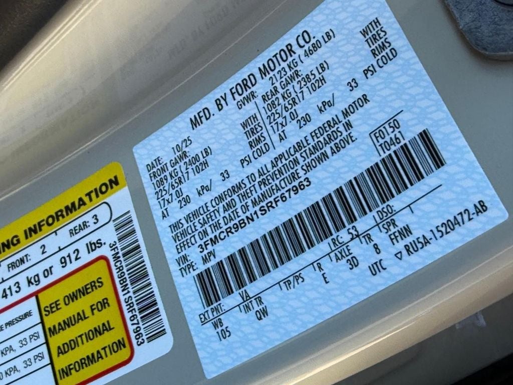 2025 Ford Bronco Sport Big Bend