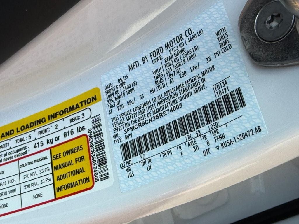 2025 Ford Bronco Sport Outer Banks