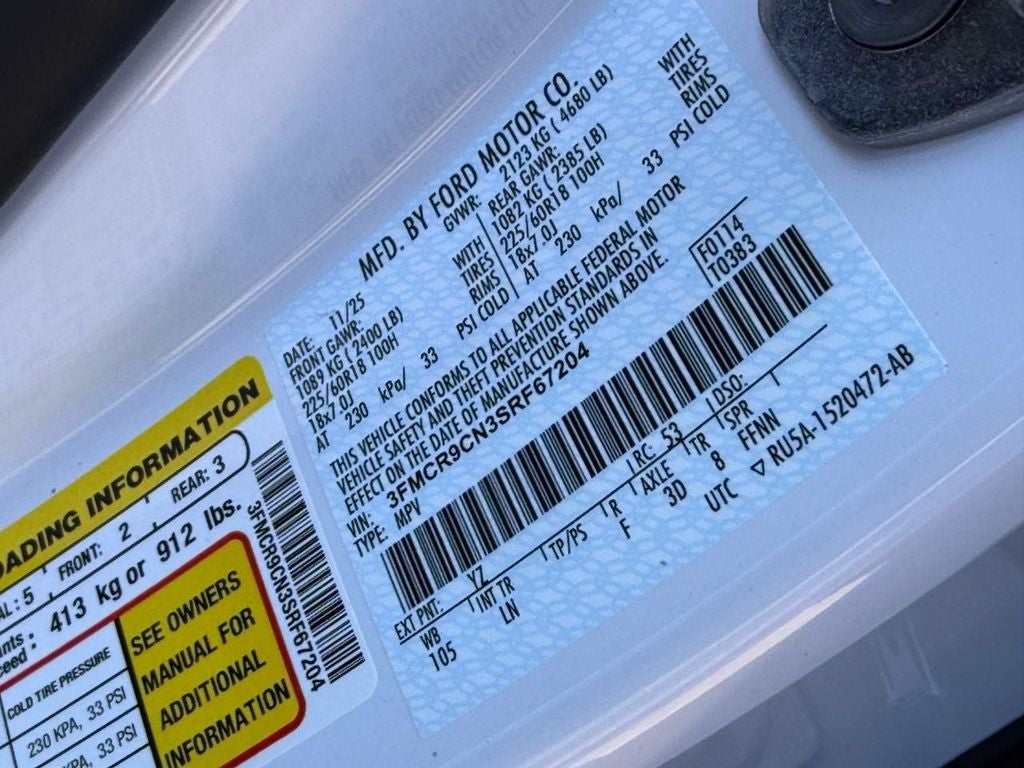 2025 Ford Bronco Sport Outer Banks