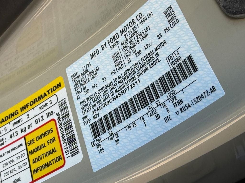 2025 Ford Bronco Sport Outer Banks