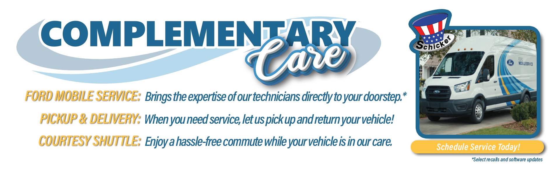 Complimentary Services at Schicker Ford St. Louis