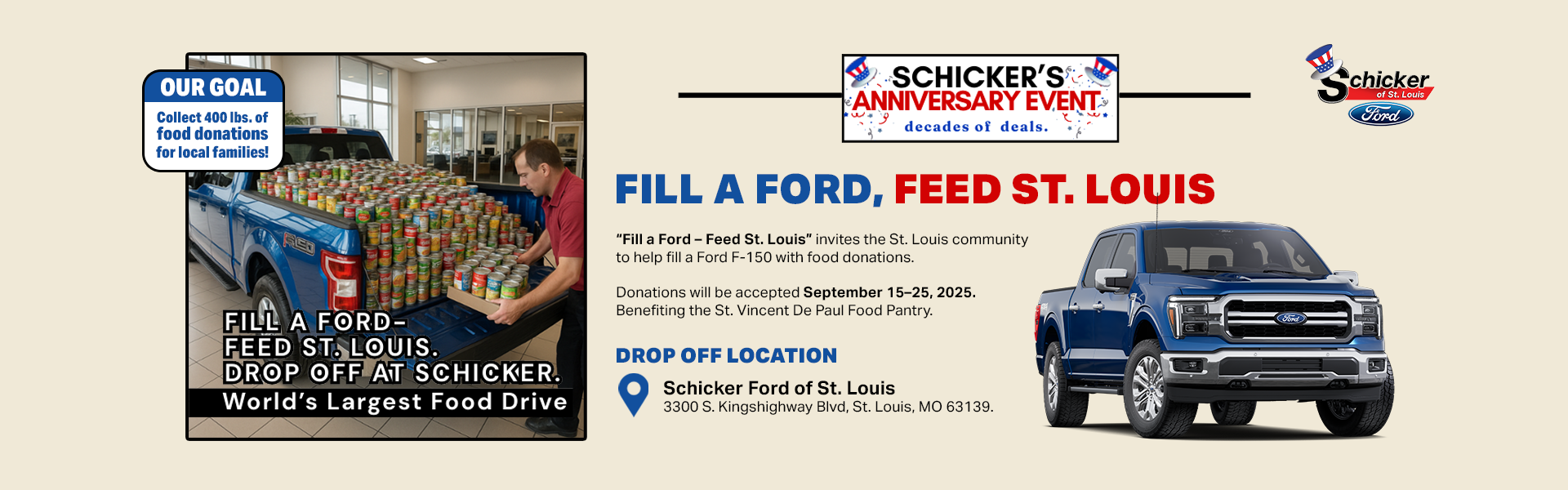 Fill a Ford – Feed St. Louis