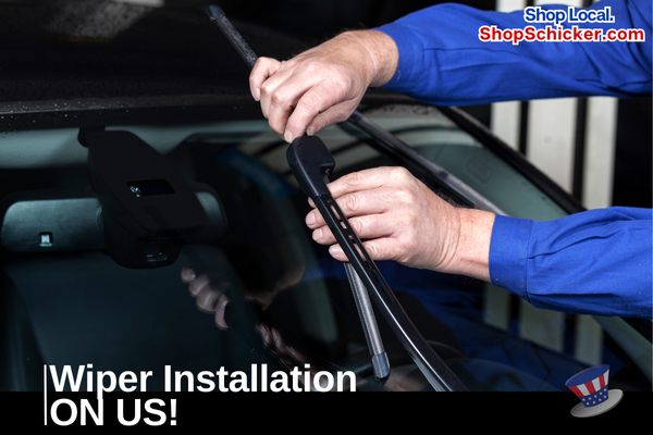 Wiper Installtion ON US!