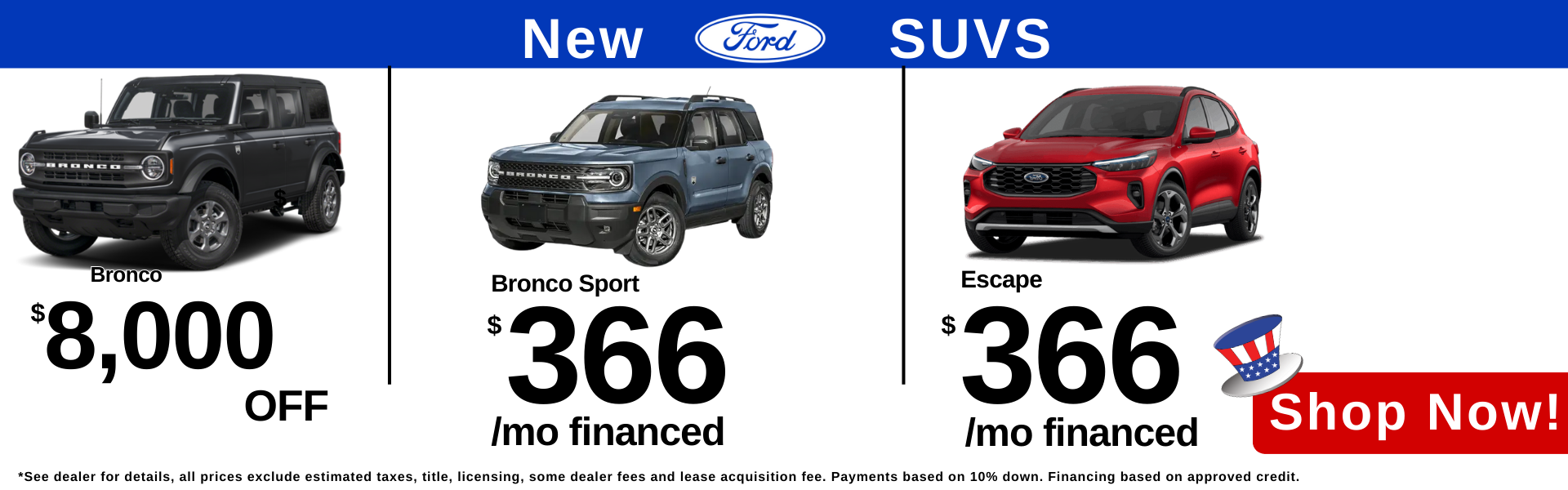 Ford SUVs