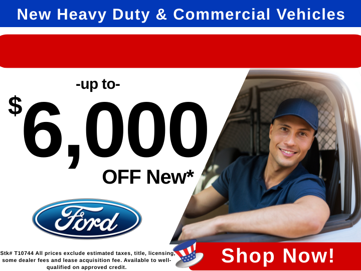 Heavy Duty & commercial vehicles offer