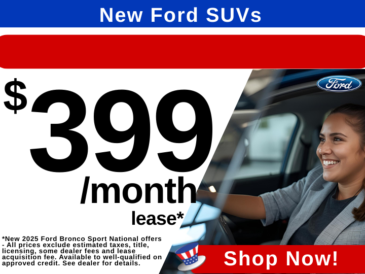 New Ford suv offer
