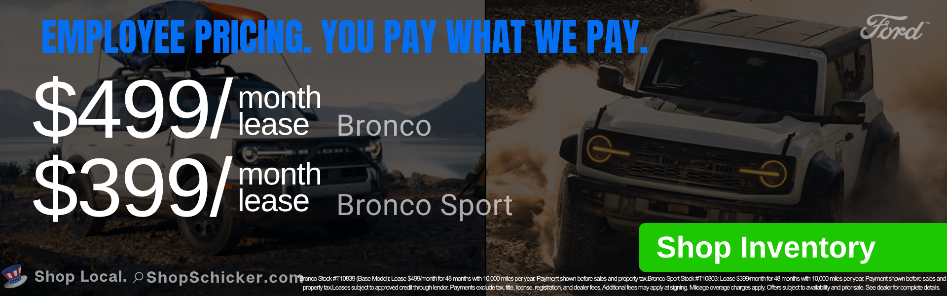 Ford Bronco & Bronco Sport