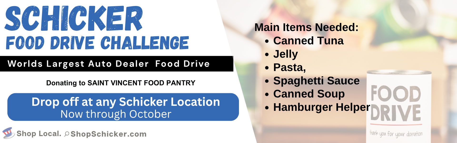 schicker food challenge