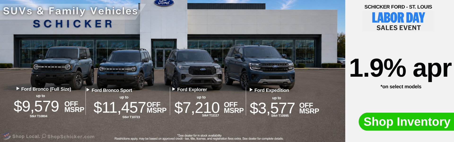 SUVs and Family Vehicles